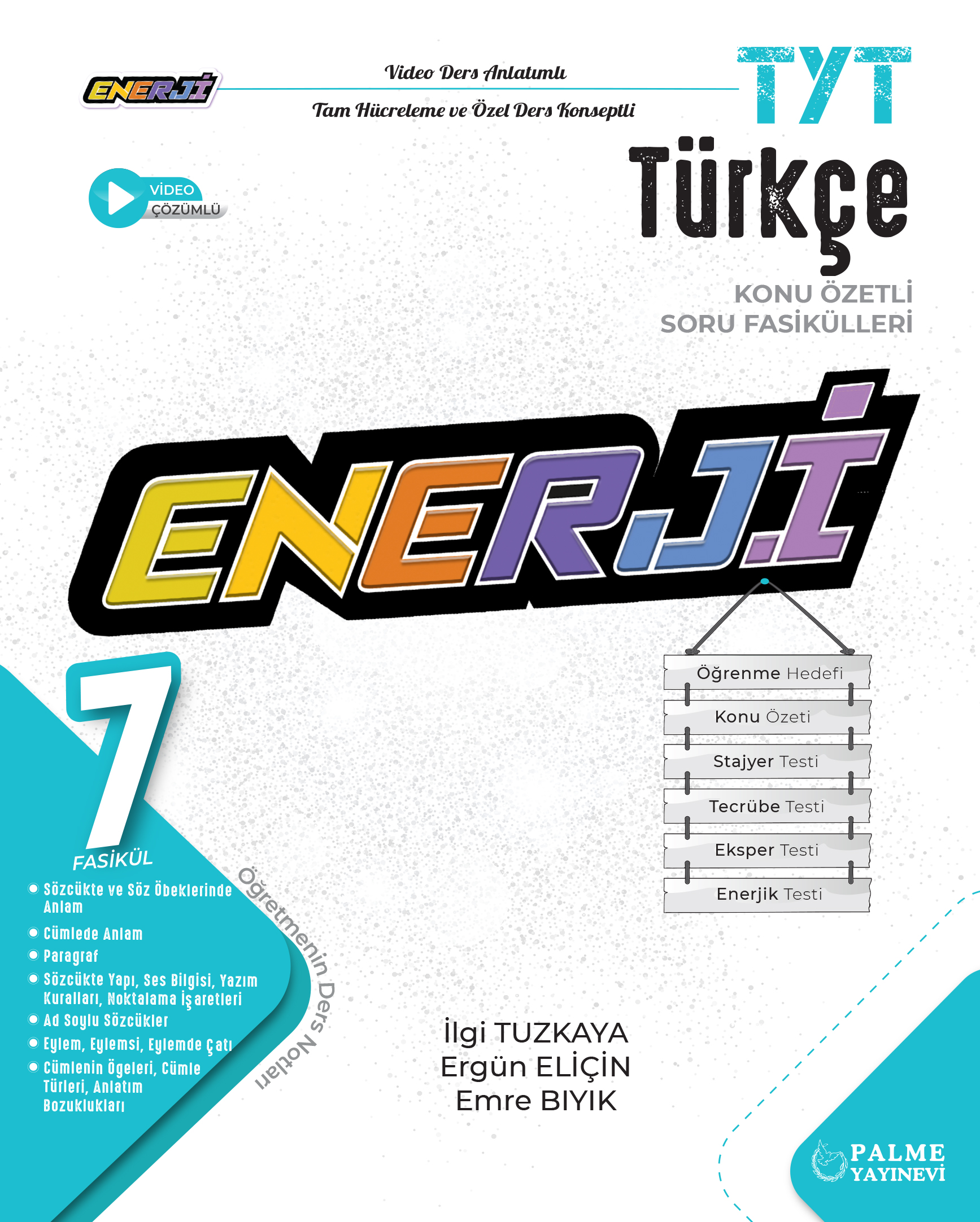TYT Enerji Türkçe Konu Anlatımlı Soru Fasikülü kapak görseli